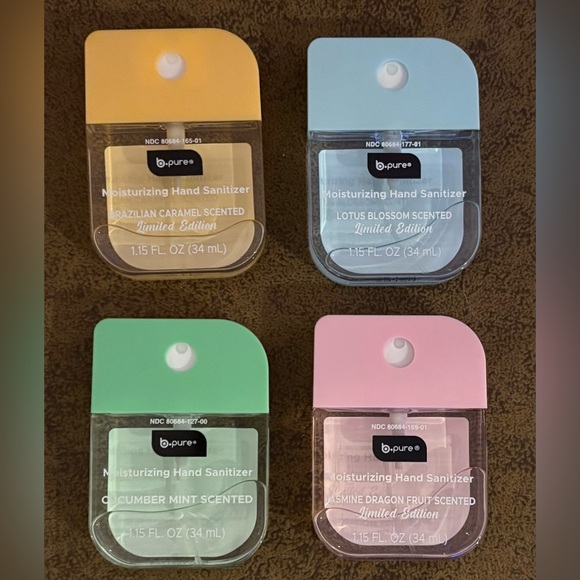 Other - Choice of Moisturizing Hand Sanitizer Spray - Limited Edition Scents